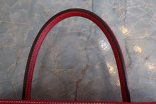 Load image into Gallery viewer, HERMES BOLIDE RELAX 35 Novillo leather Rouge casaque T Engraving Hand bag 600090046
