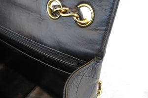 CHANEL/シャネル 中マトラッセシングルフラップチェーンショルダーバッグ ラムスキン ブラック/ゴールド金具 ショルダーバッグ 700070213