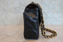 Load image into Gallery viewer, CHANEL Bias stitch chain shoulder bag Lambskin Black/Gold hadware Shoulder bag 800080226
