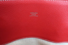 将图片加载到图库查看器，HERMES BOLIDE RELAX 35 Novillo leather Rouge casaque T刻印 Hand bag 600090046
