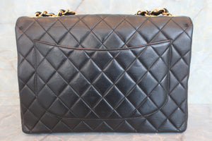 CHANEL/シャネル 中マトラッセシングルフラップチェーンショルダーバッグ ラムスキン ブラック/ゴールド金具 ショルダーバッグ 700060182