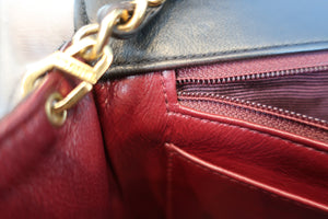 CHANEL  Diana matelasse chain shoulder bag Lambskin Black/Gold hadware Shoulder bag 700050047