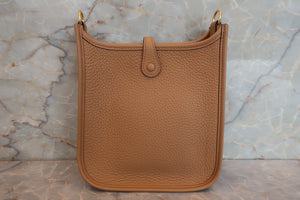 HERMES／エルメス エブリンTPM トリヨンクレマンス チャイ U刻印 ショルダーバッグ 700080222