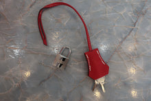 将图片加载到图库查看器，HERMES BOLIDE RELAX 35 Novillo leather Rouge casaque T刻印 Hand bag 600090046
