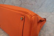 Load image into Gallery viewer, HERMES BIRKIN 35 Togo leather Orange □M Engraving Hand bag 700120138
