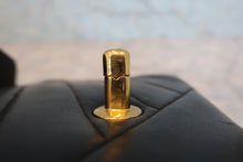 Load image into Gallery viewer, CHANEL Bias stitch chain shoulder bag Lambskin Black/Gold hadware Shoulder bag 800080226
