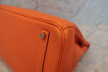 Load image into Gallery viewer, HERMES BIRKIN 35 Togo leather Orange □M Engraving Hand bag 700120138
