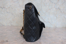 画像をギャラリービューアに読み込む, CHANEL/シャネル マトラッセチェーンリュック ラムスキン ブラック/ゴールド金具 リュック 800010205

