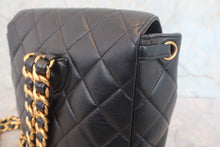 画像をギャラリービューアに読み込む, CHANEL/シャネル マトラッセチェーンリュック ラムスキン ブラック/ゴールド金具 リュック 800010205
