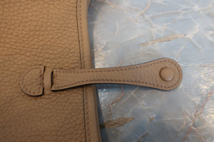 HERMES／エルメス エブリンTPM トリヨンクレマンス チャイ U刻印 ショルダーバッグ 700080222