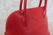 將圖片載入圖庫檢視器 HERMES／エルメス ボリード31 ボックスカーフ ルージュヴィフ 〇X刻印 ショルダーバッグ 700090165
