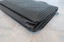 将图片加载到图库查看器，CHANEL/香奈儿 Leboy WOC 荔枝皮 Black/Silver  Hardware(黑色/银色金属) 肩背包 800070150
