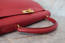 将图片加载到图库查看器，HERMES KELLY 32 Graine Couchevel leather Rouge vif □A刻印 Shoulder bag 600090020
