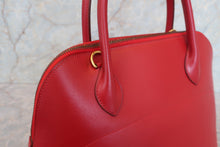將圖片載入圖庫檢視器 HERMES／エルメス ボリード31 ボックスカーフ ルージュヴィフ 〇X刻印 ショルダーバッグ 700090165
