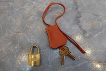 Load image into Gallery viewer, HERMES BIRKIN 35 Togo leather Orange □M Engraving Hand bag 700120138
