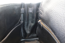 将图片加载到图库查看器，HERMES KELLY 32 Clemence leather Black □A刻印 Shoulder bag 800050071
