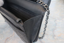 将图片加载到图库查看器，CHANEL/香奈儿 Leboy WOC 荔枝皮 Black/Silver  Hardware(黑色/银色金属) 肩背包 800070150
