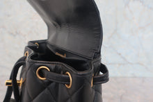 画像をギャラリービューアに読み込む, CHANEL/シャネル マトラッセチェーンリュック ラムスキン ブラック/ゴールド金具 リュック 800010205
