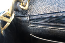 Load image into Gallery viewer, CHANEL  V-Stitch chain shoulder bag Caviar skin Black/Gold hadware Shoulder bag 700100026
