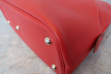 将图片加载到图库查看器，HERMES／BOLIDE 1923 Swift leather Rouge garance □I刻印 Hand bag 800030029
