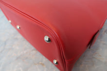 将图片加载到图库查看器，HERMES／BOLIDE 1923 Swift leather Rouge garance □I刻印 Hand bag 800030029
