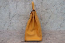 將圖片載入圖庫檢視器 HERMES／エルメス ケリー35 クシュベル ジョーヌ □A刻印 ショルダーバッグ 700030194
