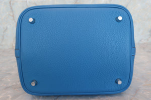 HERMES／エルメス ピコタンロックＭＭ トリヨンクレマンス ミコノス □N刻印 ハンドバッグ 700030201