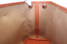 将图片加载到图库查看器，HERMES GARDEN PARTY TPM Toile officier/Leather Potiron orange □I刻印 Shoulder bag 600070163
