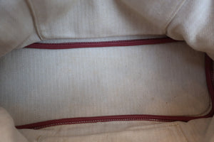 HERMES BOLIDE RELAX 35 Sikkim leather Bois de rose  □O刻印 Hand bag 600060056
