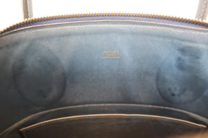 HERMES／エルメス ボリード31 アルデンヌ ブルー □A刻印 ショルダーバッグ 700080202