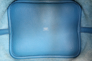 HERMES／エルメス ピコタンロックＭＭ トリヨンクレマンス ミコノス □N刻印 ハンドバッグ 700030201