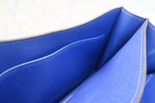 Load image into Gallery viewer, HERMES CONSTANCE3 MINI Epsom leather Blue electric □O Engraving Shoulder bag 700120125
