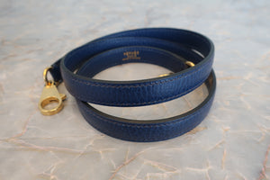 HERMES／エルメス ボリード31 アルデンヌ ブルー □A刻印 ショルダーバッグ 700080202