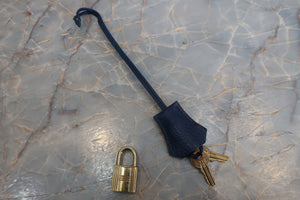 HERMES／エルメス ボリード31 アルデンヌ ブルー □A刻印 ショルダーバッグ 700080202