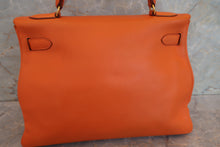 画像をギャラリービューアに読み込む, HERMES／エルメス ケリー32 ヴォーガリバー オレンジ 〇Z刻印 ショルダーバッグ 700050217
