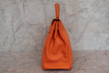 画像をギャラリービューアに読み込む, HERMES／エルメス ケリー32 ヴォーガリバー オレンジ 〇Z刻印 ショルダーバッグ 700050217
