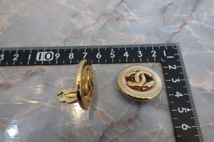 CHANEL/香奈儿 经典双C 耳夹 镀金 Gold(金色) 耳夹 500110143