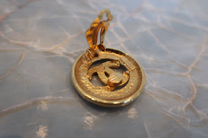 CHANEL/香奈儿 经典双C 耳夹 镀金 Gold(金色) 耳夹 500110143