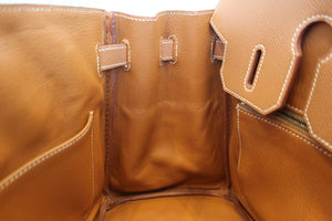 HERMES／エルメス バーキン30 クシュベル ゴールド □D刻印 ハンドバッグ 700080207