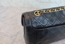 将图片加载到图库查看器，CHANEL/香奈儿 CF 链条包 羊皮 Black/Gold hadware(黑色/金色金属) 肩背包 800040094
