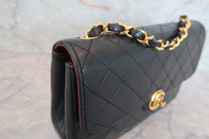 CHANEL/シャネル ミニマトラッセチェーンショルダーバッグ ラムスキン ブラック/ゴールド金具 ショルダーバッグ 700060180