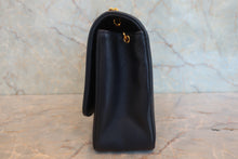 Load image into Gallery viewer, CHANEL  Diana matelasse chain shoulder bag Lambskin Navy/Gold hadware Shoulder bag 800070144
