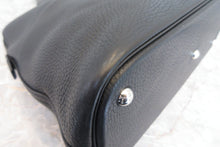 将图片加载到图库查看器，HERMES BOLIDE 35 Clemence leather Black Shoulder bag 700010034
