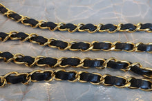 Load image into Gallery viewer, CHANEL  Diana matelasse chain shoulder bag Lambskin Navy/Gold hadware Shoulder bag 800070144
