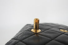 画像をギャラリービューアに読み込む, CHANEL/シャネル マトラッセＷフラップＷチェーンショルダーバッグ ラムスキン ブラック/ゴールド金具 ショルダーバッグ 800090039
