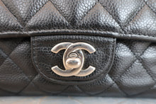 Load image into Gallery viewer, CHANEL Matelasse double flap double chain shoulder bag Caviar skin Black/Silver hadware Shoulder bag 800060023
