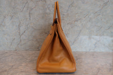 画像をギャラリービューアに読み込む, HERMES／エルメス バーキン40 ボックスカーフ ナチュラル 〇X刻印 ハンドバッグ 700020091
