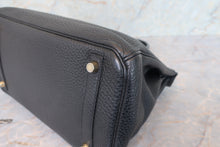 Load image into Gallery viewer, HERMES BIRKIN 30 Togo leather Black □K Engraving Hand bag 700090206

