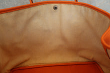 将图片加载到图库查看器，HERMES GARDEN PARTY PM Negonda leather Orange □O刻印 Tote bag 500100207
