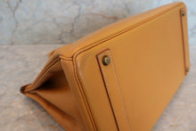 画像をギャラリービューアに読み込む, HERMES／エルメス バーキン40 ボックスカーフ ナチュラル 〇X刻印 ハンドバッグ 700020091
